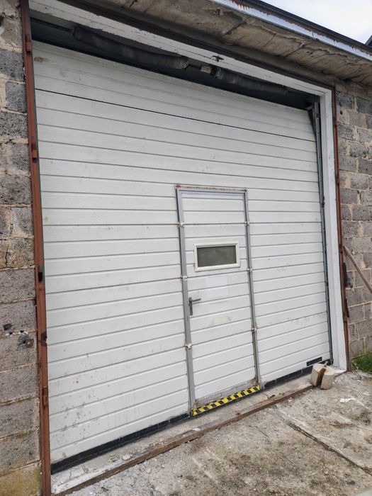 Brama panelowa segmentowa 3,5x3,1 napęd warsztatowa garazowa horman