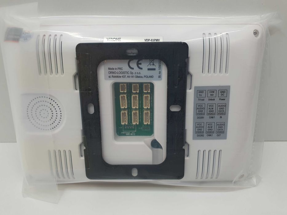 Zestaw wideodomofonowy Virone VDP-63 biały