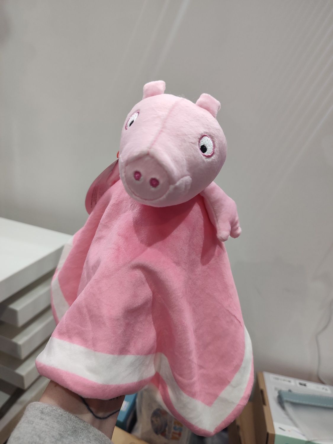 Maskotka mini kocyk do usypiania świnka Peppa
