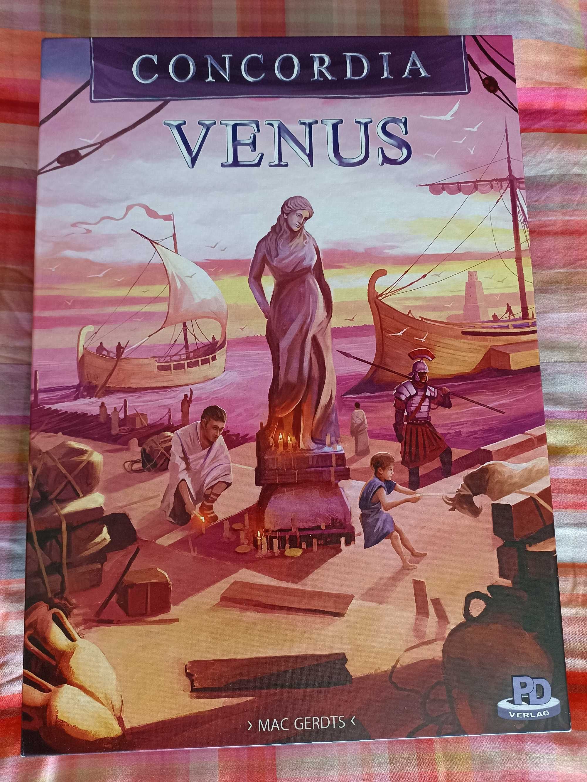 Jogo de tabuleiro Concordia Venus (board game) + extras