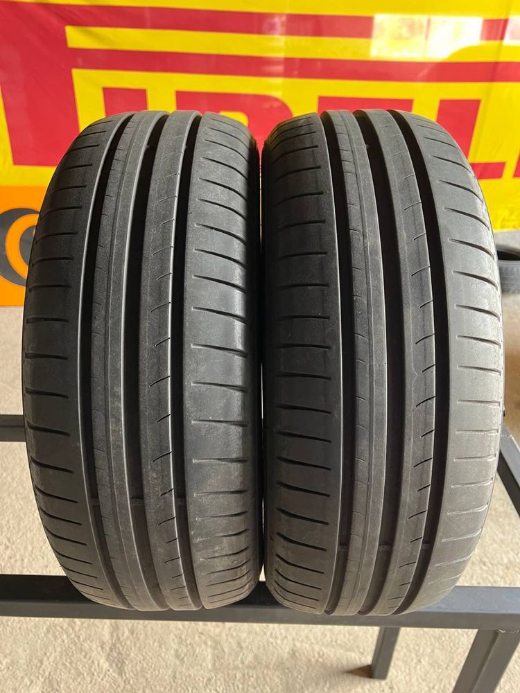Шини 195/60 r15 Dunlop Sport BluResponse 2шт літо (1596)