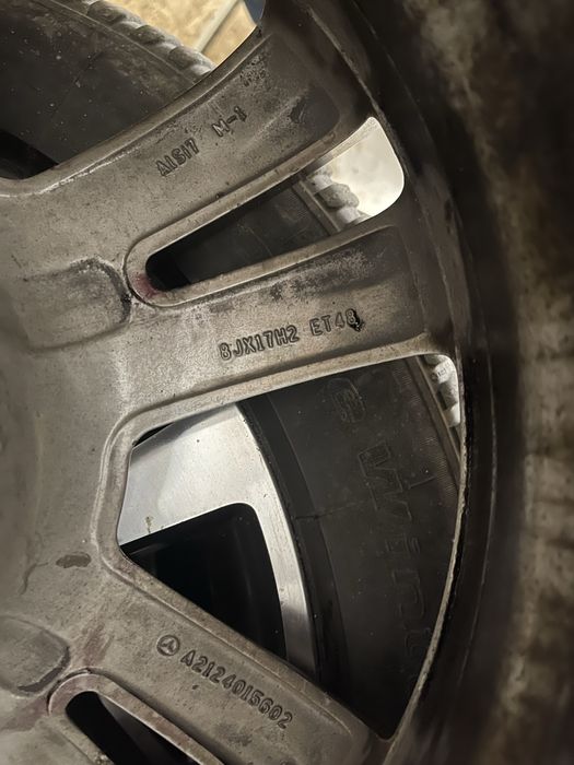 Zimowe 245/45 R17 99V Mercedes E klasse