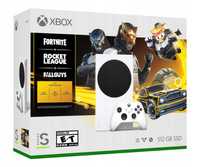 Konsola Xbox Series S Fortnite, Rocket League i Fall, 512 GB, biała