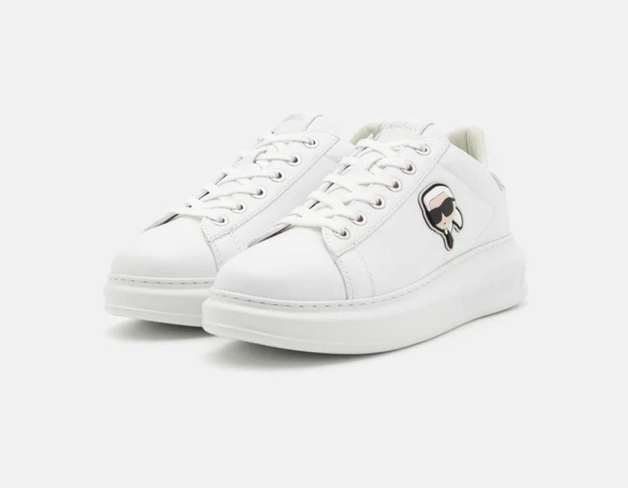 cale biale buty Karl Lagerfeld nowe sneakersy Karl obuwie popularne