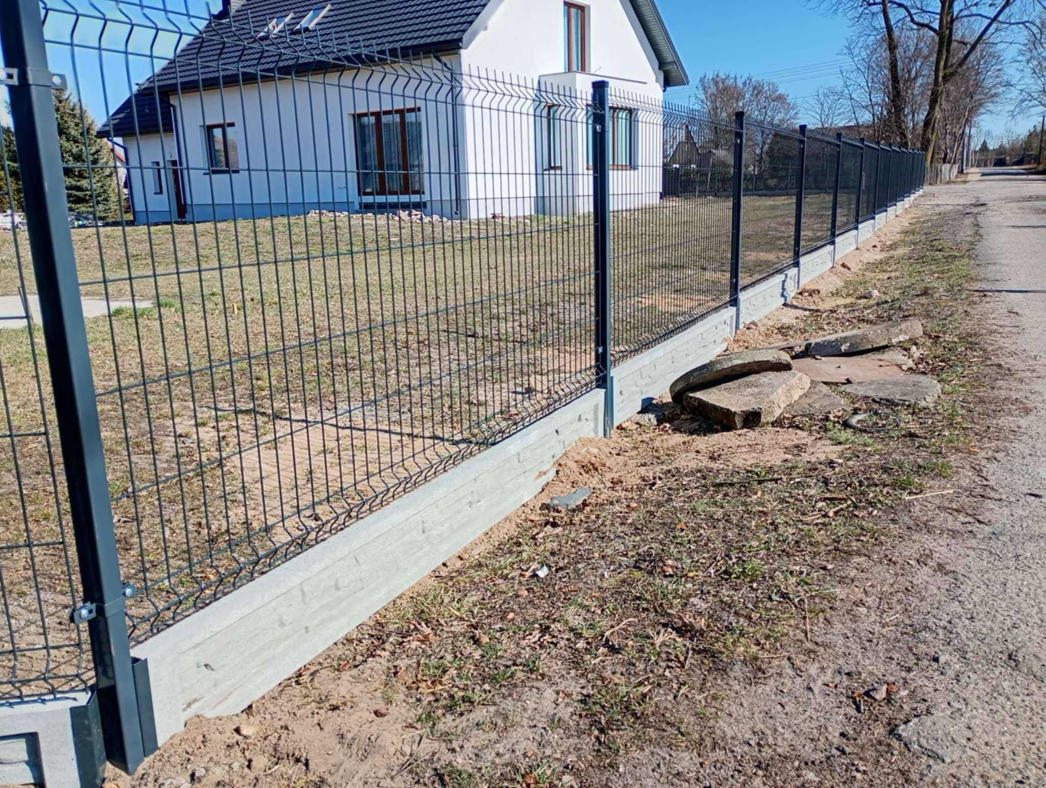 Ogrodzenia panelowe producent z montażem całe PODLASKIE tanio
