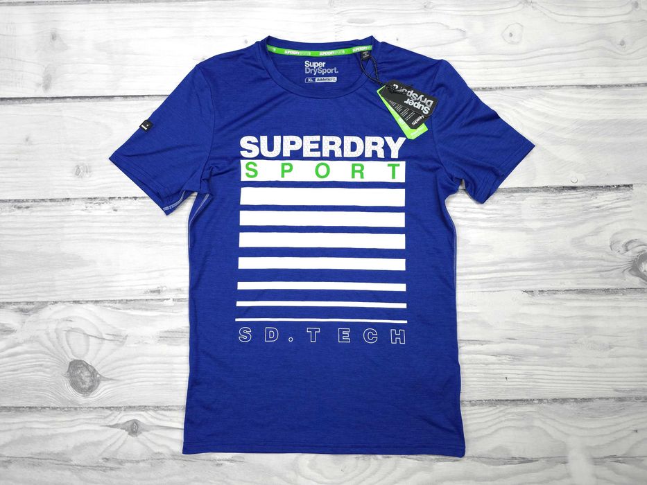 Superdry Athletic Graphic Tee Męska Koszulka M ! Igła