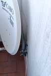 Prato antena parabólica