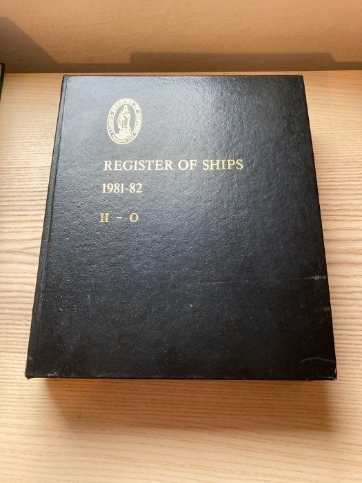 Livros Lloyds Register of Shipping - 3 Volumes e Suplementos