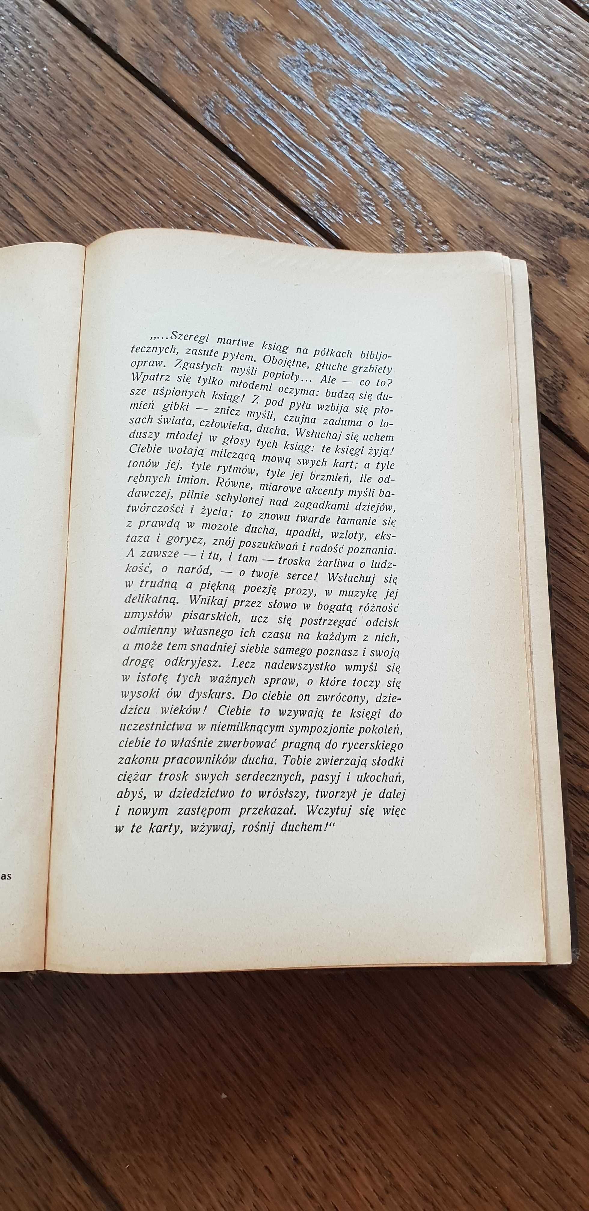 Książka rok 1928 "Sympozjon" Stanisław Adamczewski