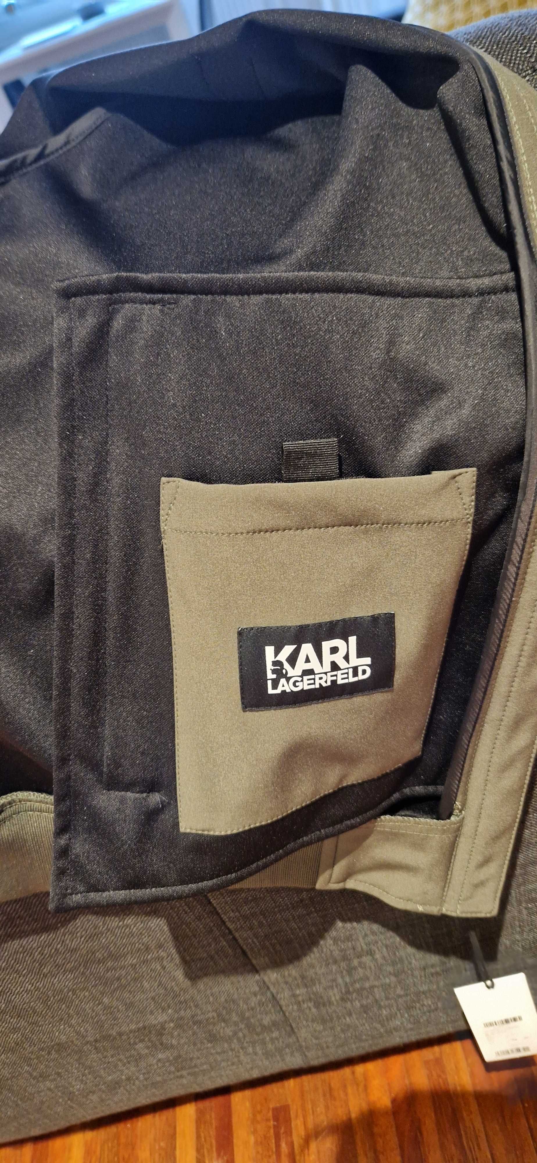 Kurtka męska Karl Lagerfeld khaki M 48