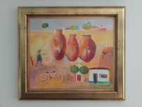 Mariola Landowska - Pintura Original Sobre Tela, Com Certificado