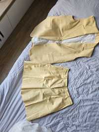 Mango S 38 костюм шорти безрукавка піджак