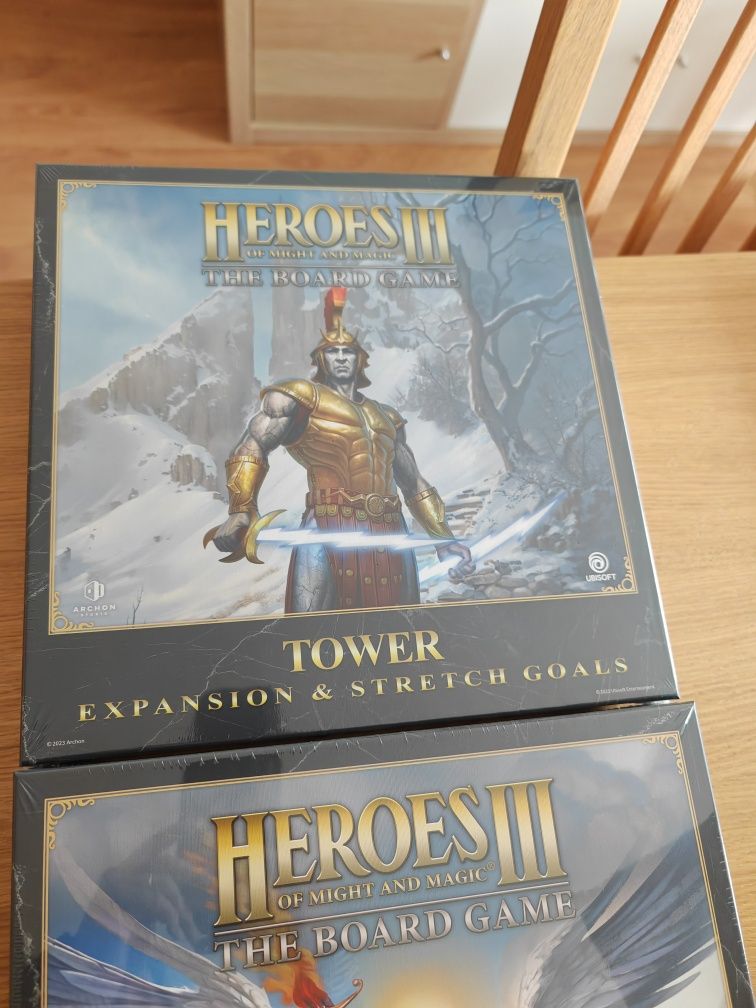 Jogo de Tabuleiro Heroes of might and magic III - kickstarter