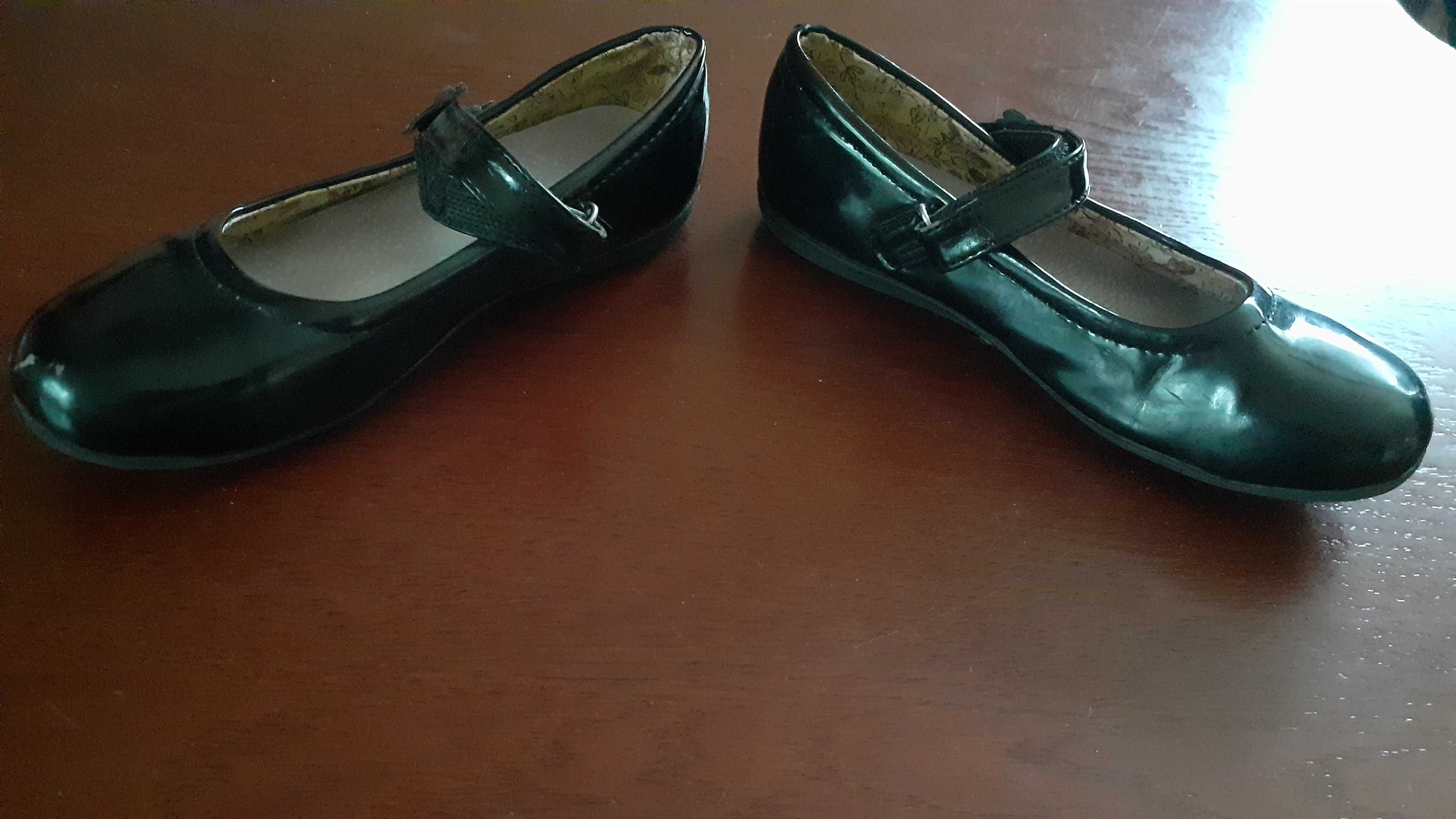 Buty pantofelki dziewczęce wojtyłko roz 31 dług wkładki 19 cm