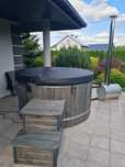 Jacuzzi ogrodowe HOT TUBE gorąca beczka z masażem
