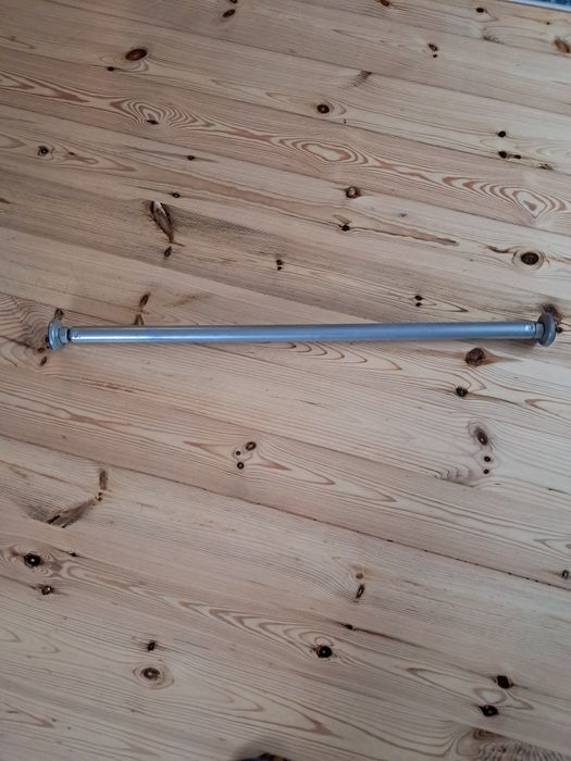 Drążek rozporowy na drzwi, 80 cm, metalowy