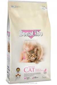 Bonacibo Adult Cat Light & Sterilised  5кг