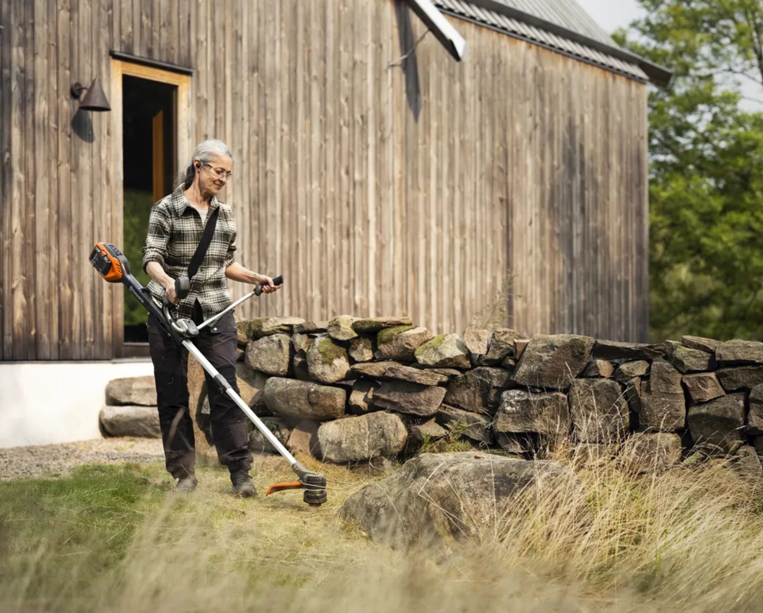 Kosa Wykaszarka Akumulatorowa Husqvarna 220Ir zestaw dwa akumulatory