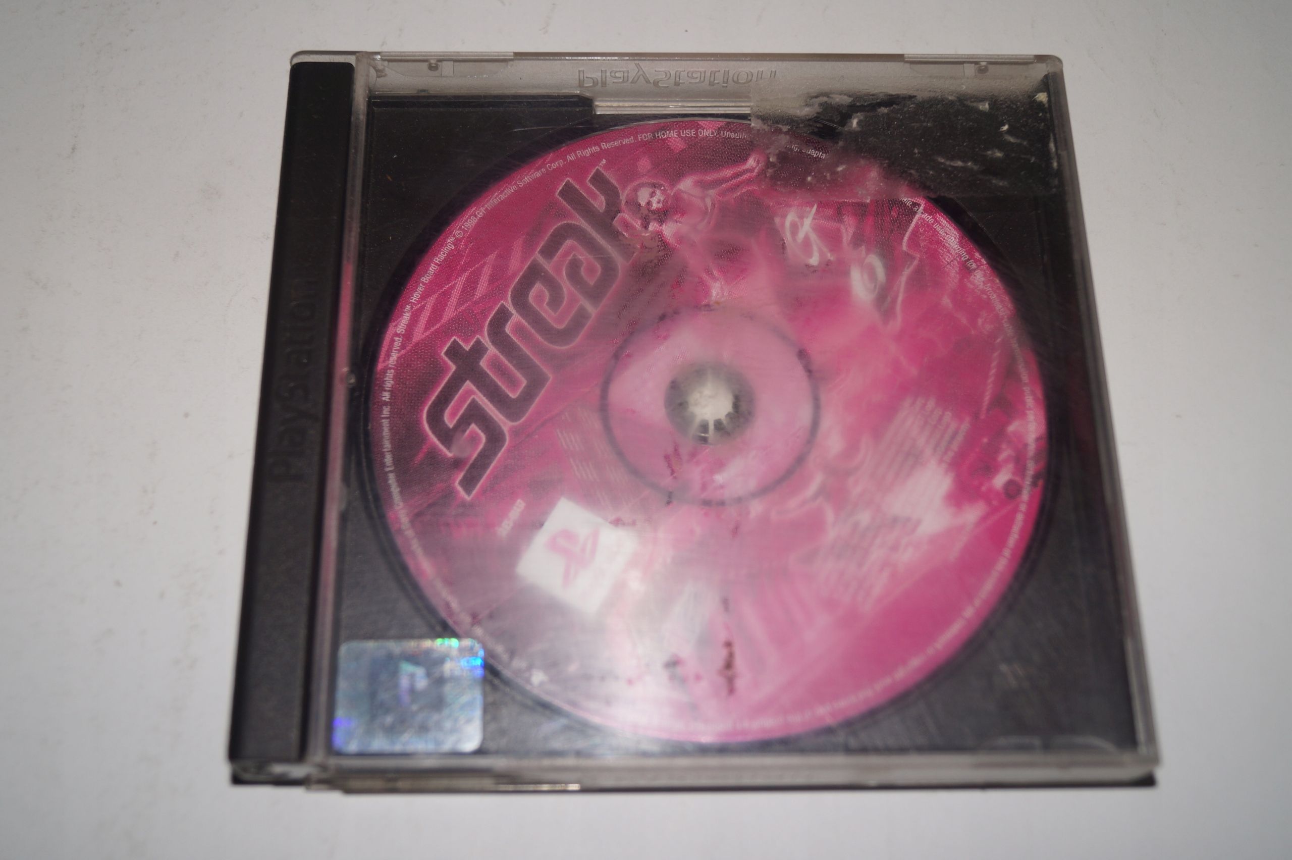 Streak Hoverboard Racing Psx Ps1