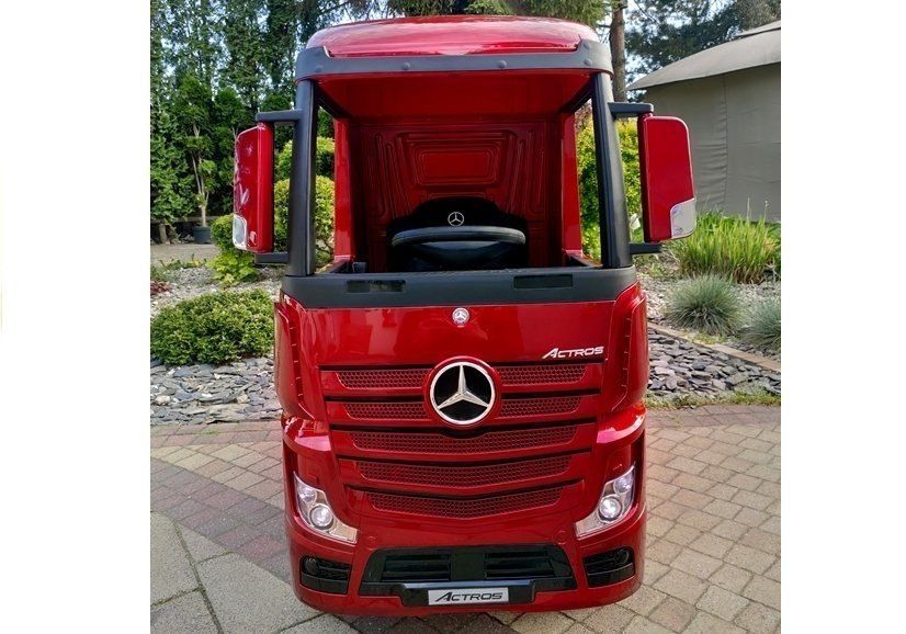 Auto na Akumulator Mercedes Actros Czerwony