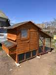 Курятник птичник из дерева куры гуси