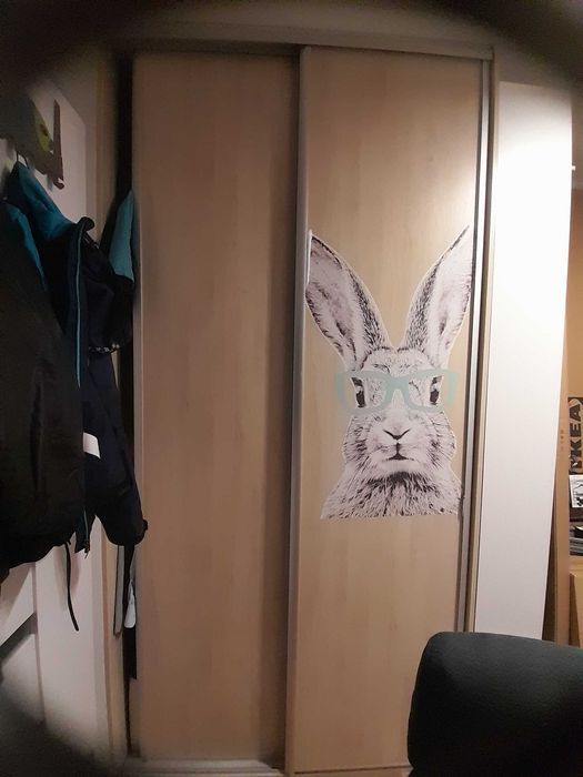 Szafa zabudowa pod zabudowę pojemna