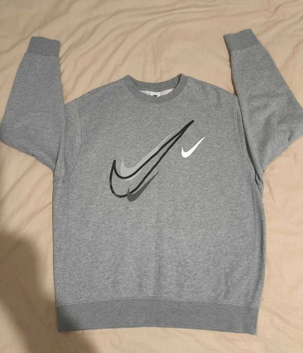 Кофта Nike Sportswear Multi Swoosh Graphic Cotton Fleece (Оригінал) L