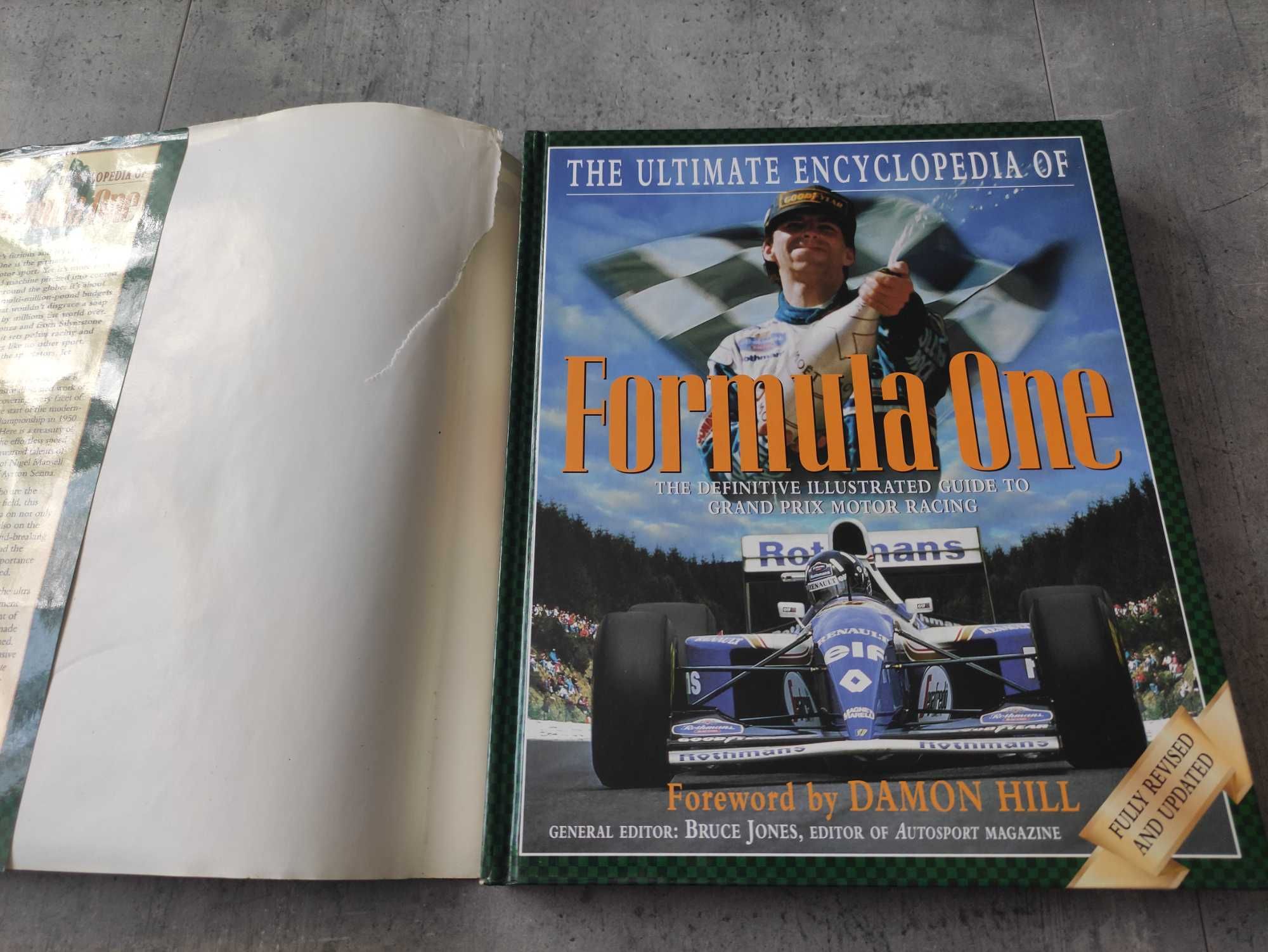 Książka/Encyklopedia F1 Formula One  Damon Hill