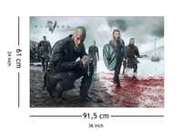 Plakat, Poster filmowy z serialu Vikings oryginalny 91,5x61cm