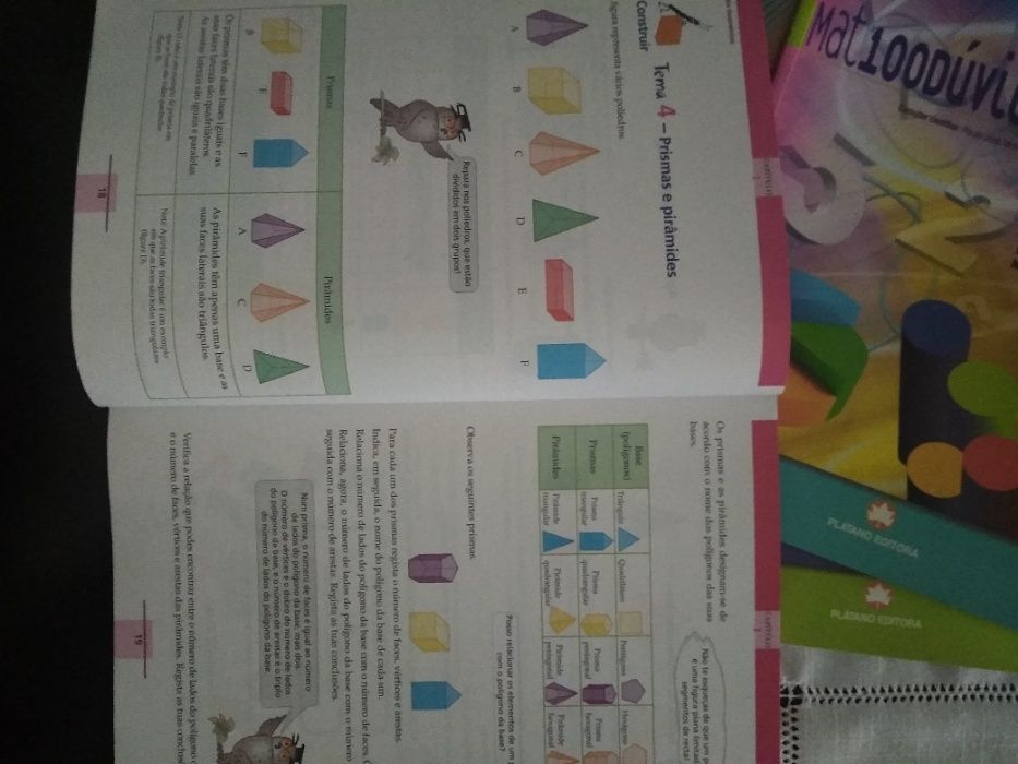 Matemática 5ºano -Mat100Dúvidas -Sebenta volume 1, 2 e 3