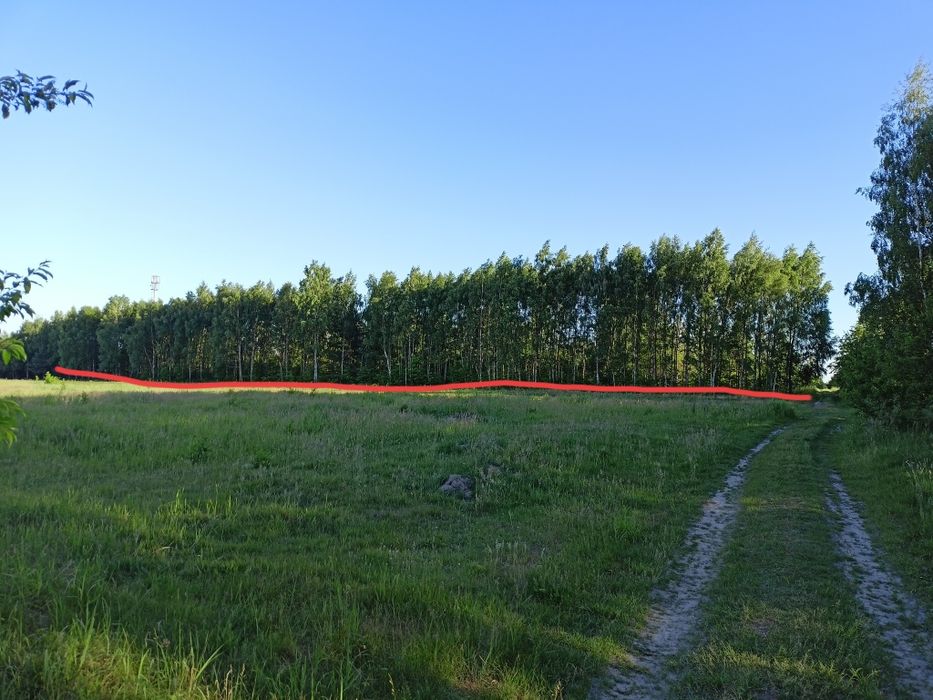 Działka z warunkami zabudowy 2189m