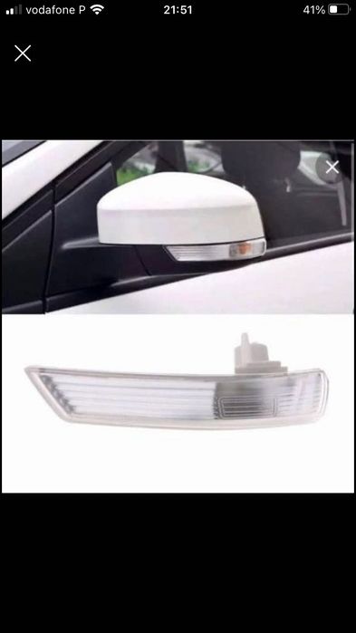 Conjunto de piscas Ford Focus modelo mk3 de 2013