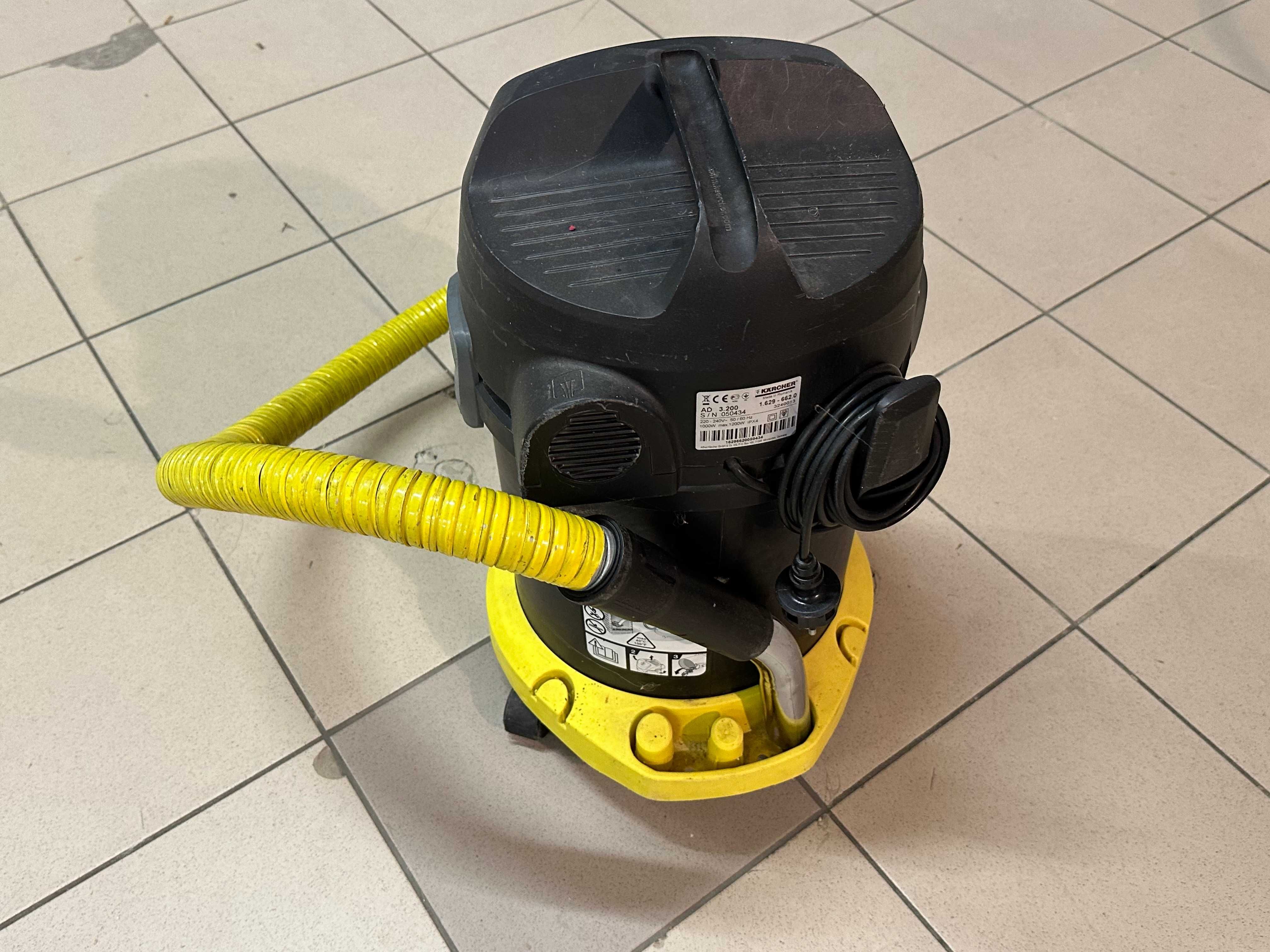 Odkurzacz karcher ad 3.200 bezworkowy 17l #3889