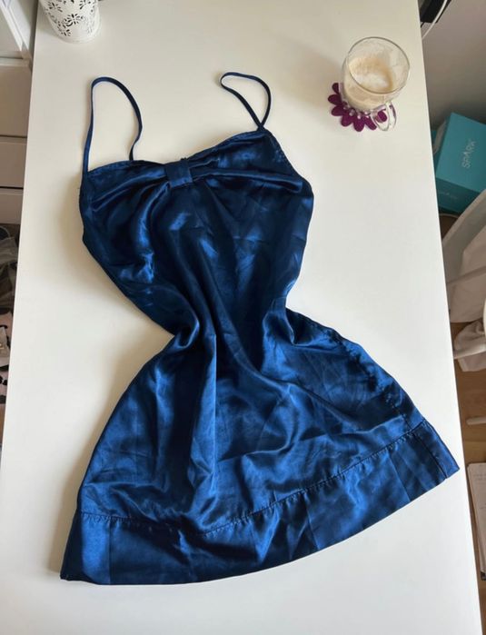 Koszula nocna granatowa