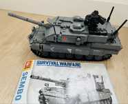 Czołg Leopard 2A7+ Main Battle Tank 898 elementów jak Lego