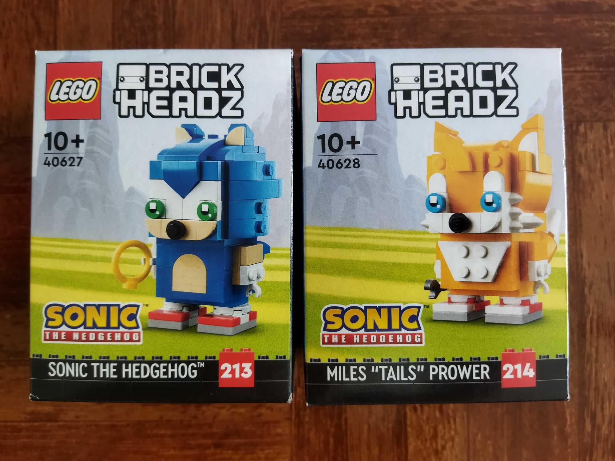 Lego BrickHeadz - 40627 Sonic + 40628 Tails + 40672 Knuckles + Shadow