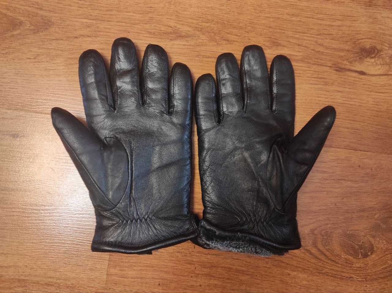 Шкіряні чоловічі рукавиці