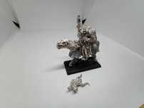 Chaos Sorcerer on Chaos Steed metal Warhammer FB The Old World