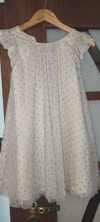 Śliczna Tiulowa sukienka dla dziewczynki, święta, sylwester H&M 140 cm