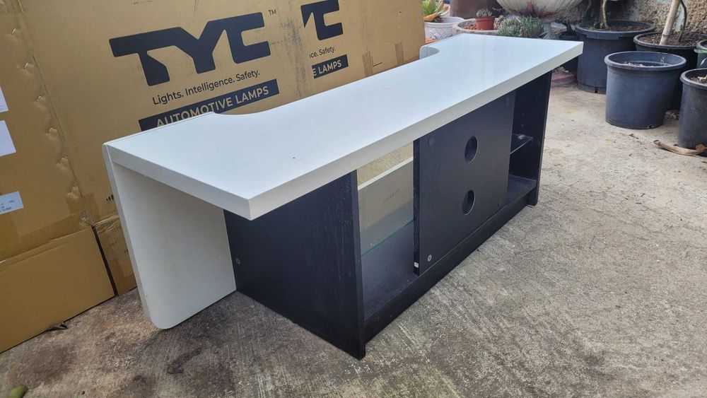 Móvel TV consola Branco Lacado