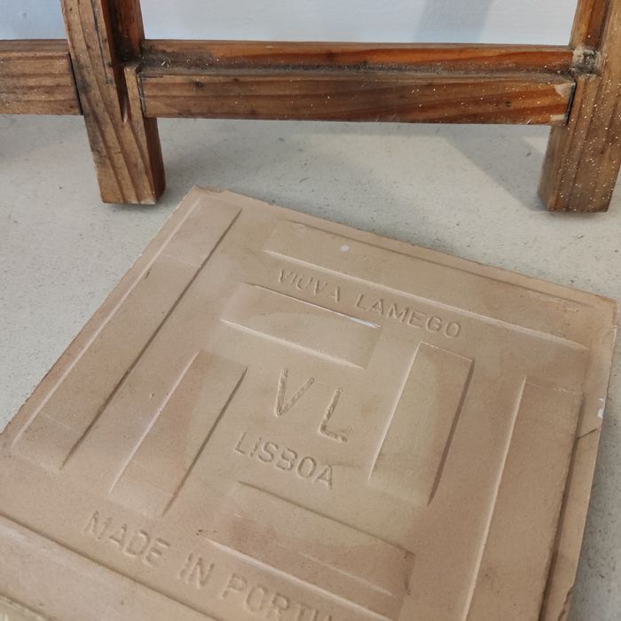 Viúva Lamego - Conjunto de 2 azulejos pintados à mão