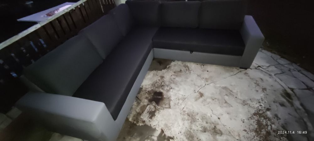 Narożnik z funkcją spania nowy