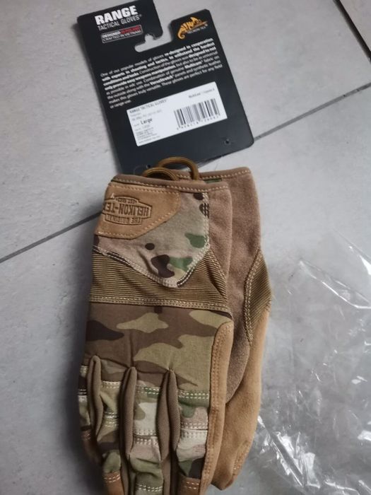 Тактичні рукавиці Helicon Range Tactical Multicam L