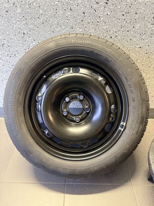 Koło zapasowe + narzędzia , Skoda Fabia/Rapid , Continental 195/55 R15