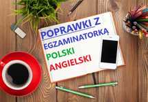 ODWOŁANIA od wyników; poprawki z polskiego z EGZAMINATORKĄ; online