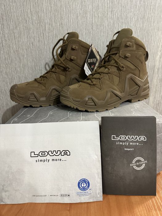 Берці "LOWA ZEPHYR MK2 GTX MID TF" COYOTE OP 40 розмір(7,5)