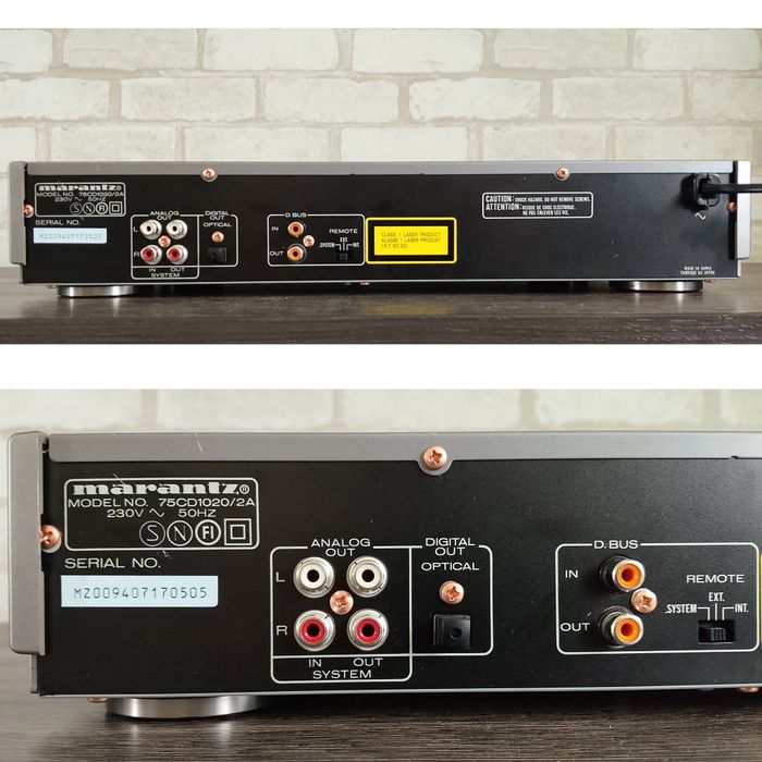 MARANTZ 75CD1020/2A CD Playe 1994r