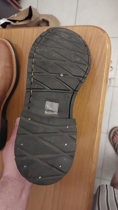 Mini botas em pele - Artesanal