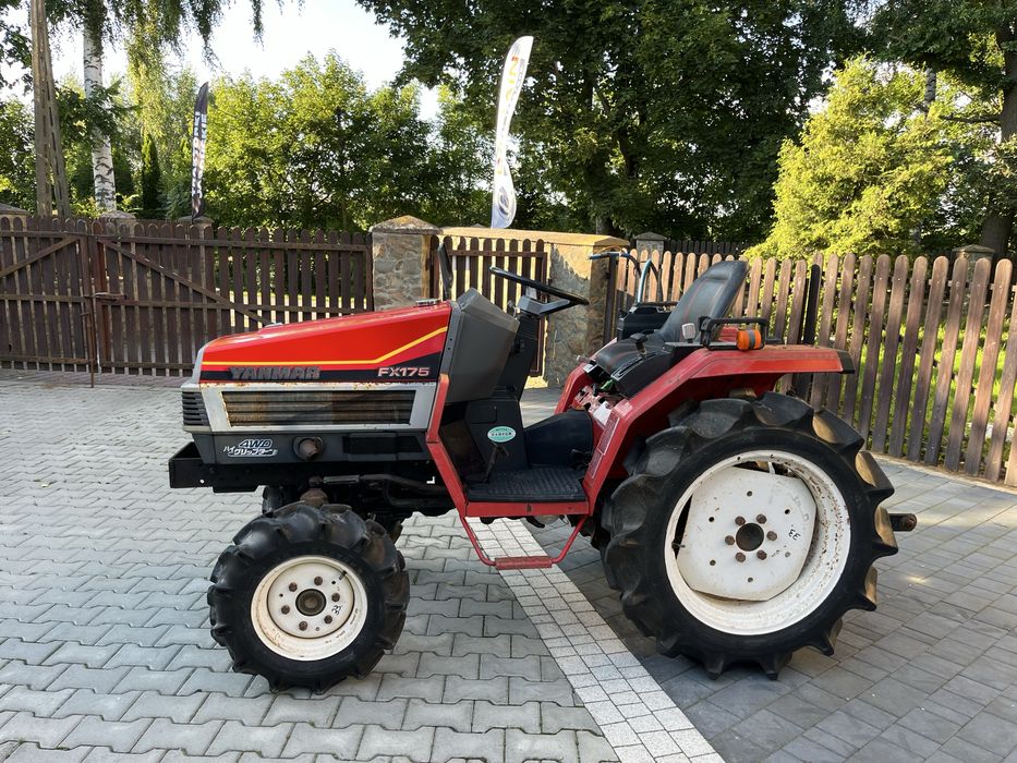 Traktorek yanmar fx175 17 km 4x4 3 cylindry dobry stan