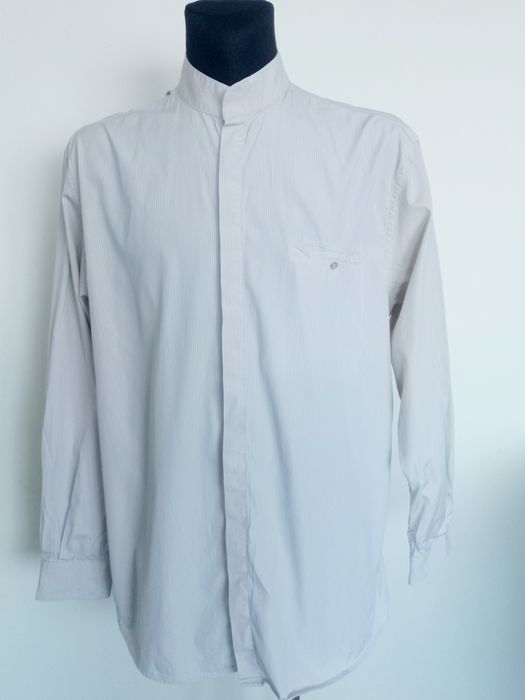 DUŻA (2XL) NOWA beżowa włoska koszula Gianni Brun